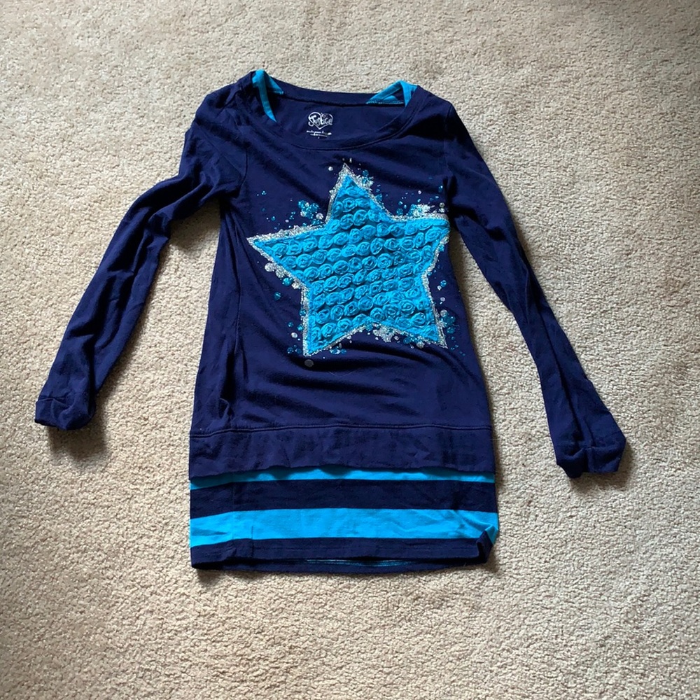 Blue Justice dress